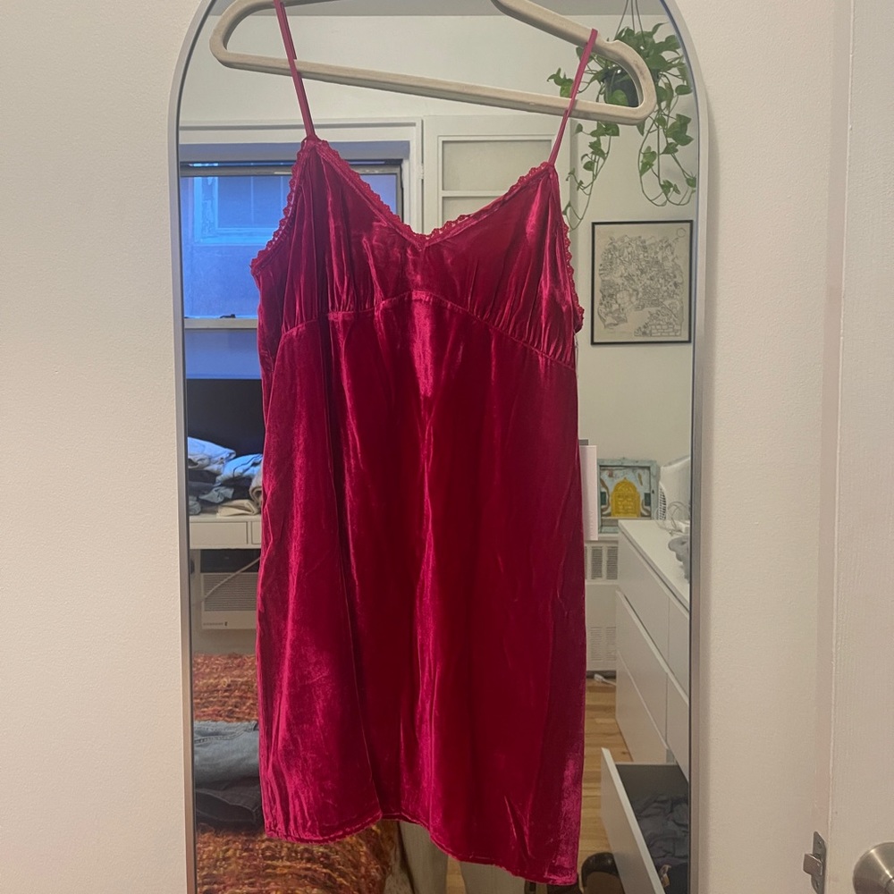 Reformation - Laine Velvet Dress